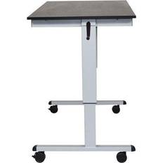 Crank adjustable height standing desk Luxor Adjustable Stand Up Desk