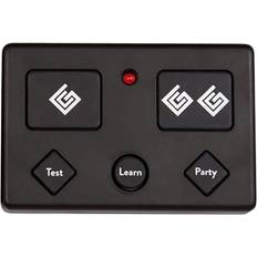 Black Garage Door Opener Remotes Ghost Controls 5-Button Premium Gate Remote