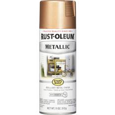 Rose gold spray paint Rust-Oleum Stops Gloss Vintage Rose Metallic Gold