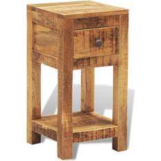 vidaXL Nightstand Bedside Table 11.8x11.8"