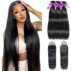 Wowqueen Straight Bundles 3-pack Natural Black