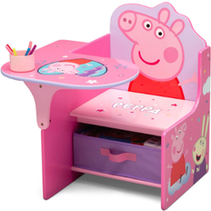 Desk Chairs Delta Children Peppa Pig Chair Desk with Storage Bin