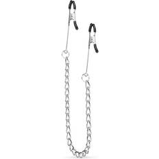 TPR Brystklemmer Easytoys Long Nipple Clamps With Chain