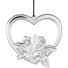 Rosendahl Juletrepynt Rosendahl Heart Flower H12 silverpläterat hjärta Juletrepynt