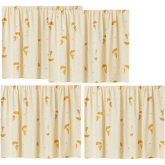 HoppeKids Ole Lukoie Curtain for Half High Bed Yellow