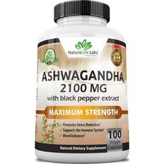 NaturaLife Labs Ashwagandha 2100mg 100