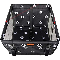 Pet Life 'Capacious' Dual-Sided Expandable Spacious Wire Folding Collapsible  Lightweight Pet Dog Crate Carrier House - Grey