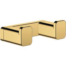 Gold Badezimmerzubehör Hansgrohe AddStoris Towel Hook