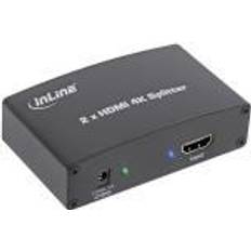 InLine 65009 HDMI delare/distributör 2-vikning, 4Kx2K