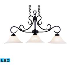 Pendant Lamps Elk Lighting Buckingham 40 Linear Pendant Lamp