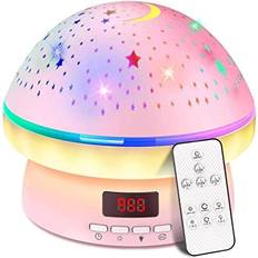 Timer Rotation Star Night Light