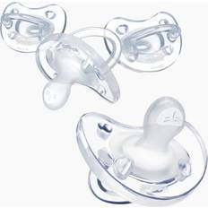 Chicco PhysioForma Silicone Orthodontic Pacifier (4 Pack) Clear Size 0-6 months