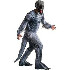 Rubies Men's Velociraptor Blue Adult Costume