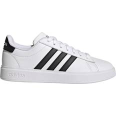 White athletic shoes Adidas Grand Court Cloudfoam W - Cloud White/Core Black