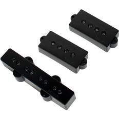 DiMarzio DP126 P J Neck and Bridge Bass Pickup Set Black