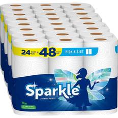 Toilet & Household Papers Sparkle Pick-A-Size Paper Towels Double Rolls 24pcs