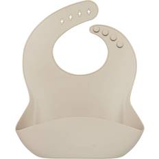 Loulou Lollipop Silver Sand Silicone Bib Sand Bib