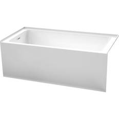 Cheap Freestanding Bathtubs Wyndham Collection Grayley W Acrylic Left Hand Drain Alcove