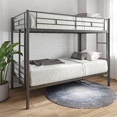 Black Beds Sturdy Heavy Duty Bunk Bed