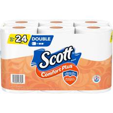 Scott Comfort Plus Double Roll Toilet Paper 12-pack