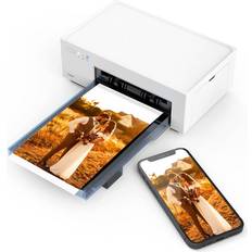 Smartphone photo printer Liene Photo Printer, Wi-Fi Picture Printer, 20 Sheets, Full-Color Photo, Instant Photo Printer for iPhone, Android, Smartphone, Thermal dye Sublimation, Portable Photo Printer for Home Use