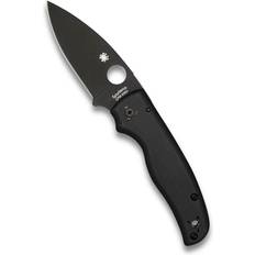 Spyderco Hand Tools Spyderco Camp & Hike Shaman Plainedge Folding G-10 Pocket Knife