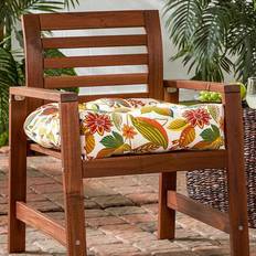 Greendale Home Fashions 20 x 20 in. Sunbrella Outdoor Chair Cushion, Forest Green