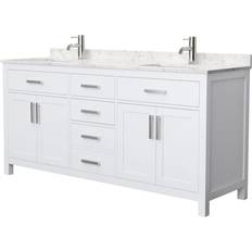 Kitchen Sinks Wyndham Collection WCG242472DCCUNSMXX Beckett 72" Free Standing Double Basin