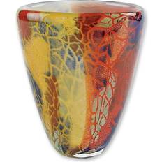 Badash Crystal Firestorm 7 Mouth Blown Thick Walled