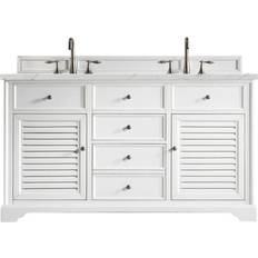 Bathroom vanities with sink James Martin Vanities 238-104-V60D-3ENC Double