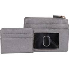 Buxton Pebble Vegan Leather Large ID Coin Case