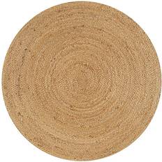 Jonathan Y Soleil Round Jute Circle Natural, Brown, Green, Beige