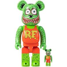 MEDICOM TOY x Benjamin Grant Overview Lisse BE@RBRICK 100% + 400% figure set - Green