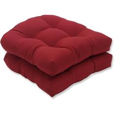 Polyester Chair Cushions Pillow Perfect Set of 2 Pompeii Seat Chair Cushions Red