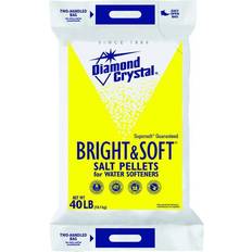 Diamond Crystal Bright & Soft Water Softener Salt Pellets 40 Lb