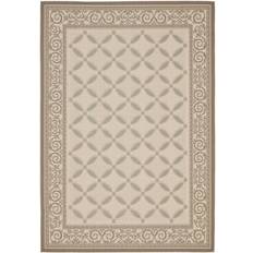 Safavieh CY7107 Courtyard Green, White, Beige, Gray 79x114"