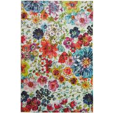 Mohawk Home 10'x14' Prismatic Blossoms Blue, Purple, Red, White, Pink, Yellow, Orange, Green, Multicolor 120x"