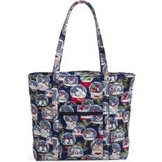 Vera Bradley Tote Bag, Snow Globes-Recycled Cotton