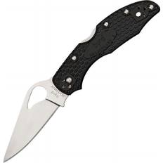 Spyderco Hunting Knives Spyderco Byrd Meadowlark 2 FRN Folding Black Hunting Knife