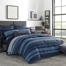 Cotton Bedspreads Nautica Longpoint Reversible Bedspread Blue