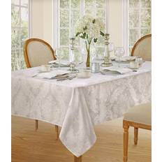 Polyester Cloths & Tissues Villeroy & Boch Barcelona Jacquard Tablecloth White