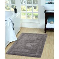 Non skid bath rugs Saffron Fabs Regency Latex Non-Skid Yellow, Gray