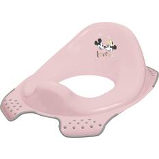 Rot Kinder-Toilettensitze Keeeper Disney Minnie Mouse Skridsikkert Toiletsæde, Lyserød
