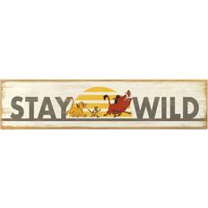 Soft Toys na The Lion King ''Stay Wild'' Wood Wall Dcor Official shopDisney 0