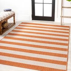 Jonathan Y Negril Two-Tone Wide Orange, Beige 36x60"