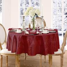 Polyester Cloths & Tissues Elrene Barcelona Luxury Tablecloth Red