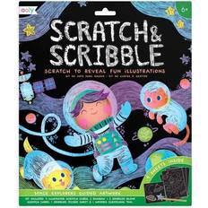 Creativity Books Ooly Art Activity Books Outer Space Explorers Scratch & Scribble Art Kit