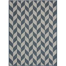 Carpets & Rugs Nicole Miller Patio Blue 78.74x110.23"