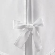 White Valance Sheets Laura Ashley King Corner Tie Ruffled Bedskirt Valance Sheet White