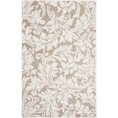 Safavieh Amherst Beige, White 60x96"